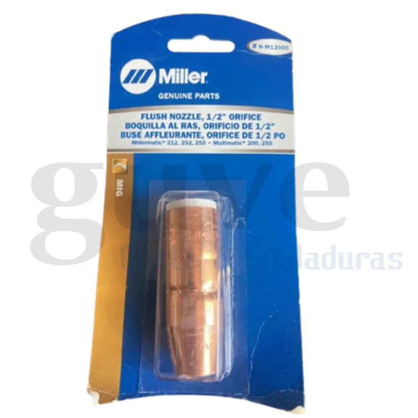 NOZZLE ACCULOCK MDX 1/2,FLUSH, COPPER N-M1200C