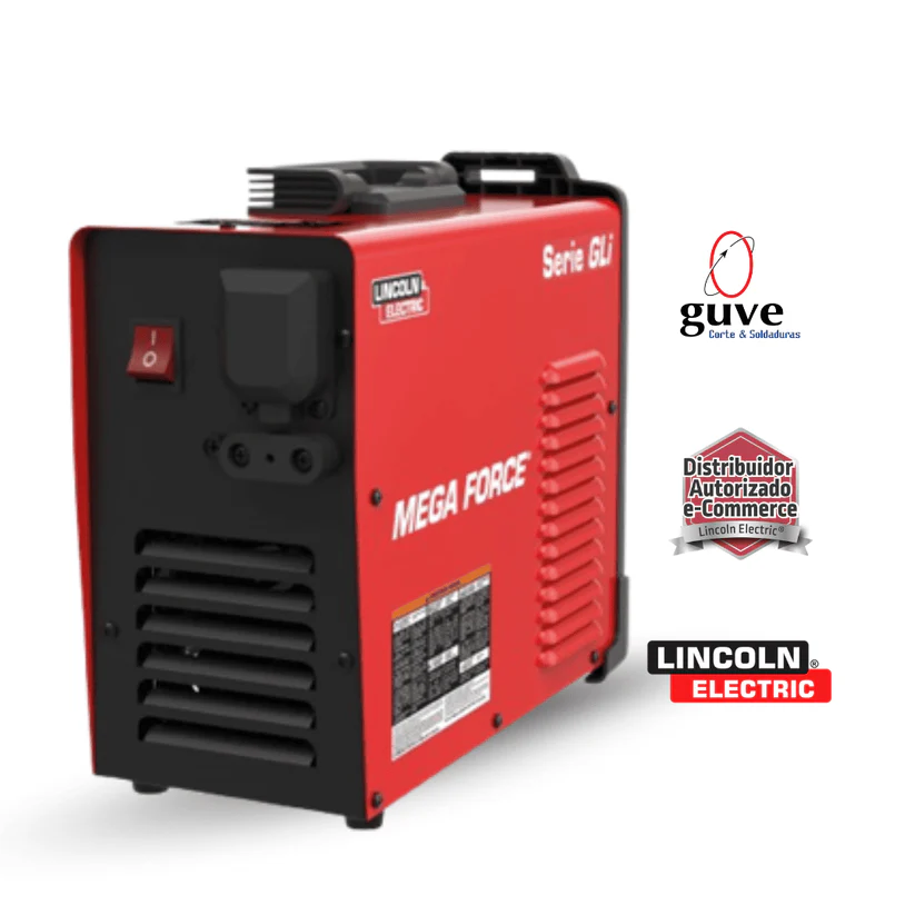Mega Force 225 E Lincoln Soldadora Inversor Electrodo y Tig Lift