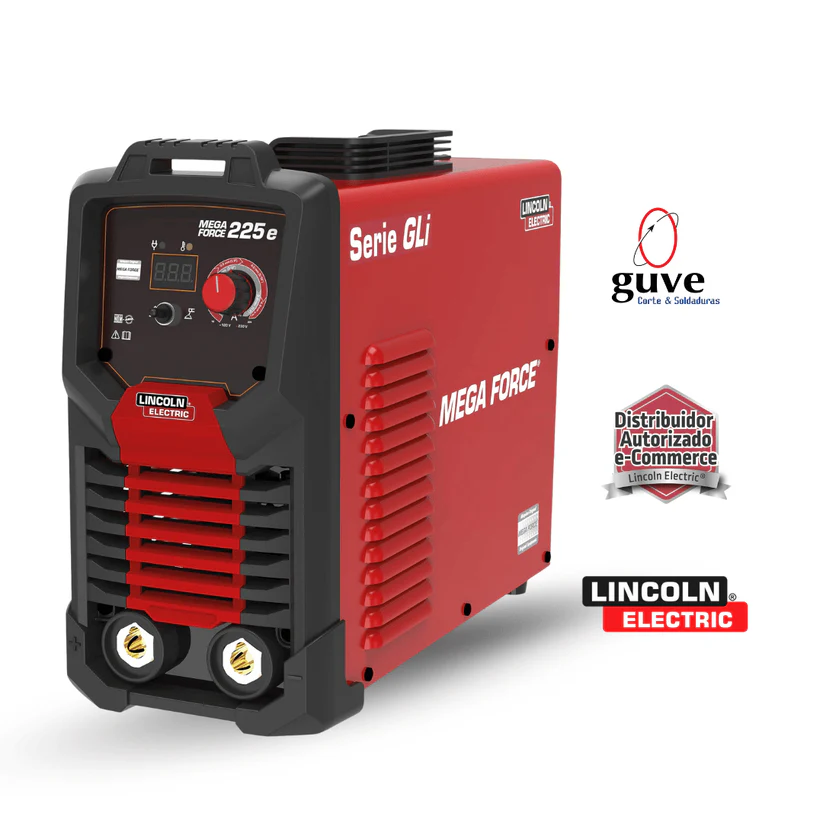 Mega Force 225 E Lincoln Soldadora Inversor Electrodo y Tig Lift Mega Force 225 E Lincoln Soldadora Inversor Electrodo y Tig Lift